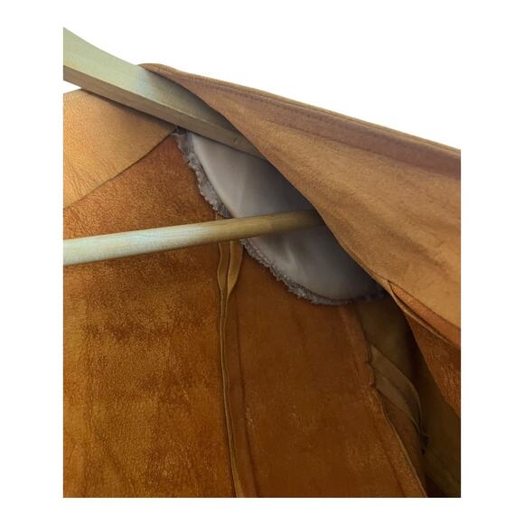 Vintage Salamander Suede Leather Outfit Jacket Pants set 80s 90s M Retro - Picture 4 of 11